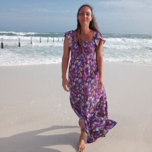 Gorgeous Beautiful Purple MAXI DRESS